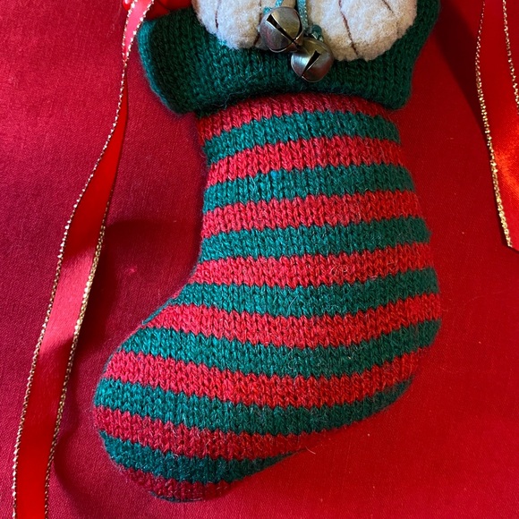 Vintage Festive Snowman and Dog Holiday Ornaments - Picture 5 of 11